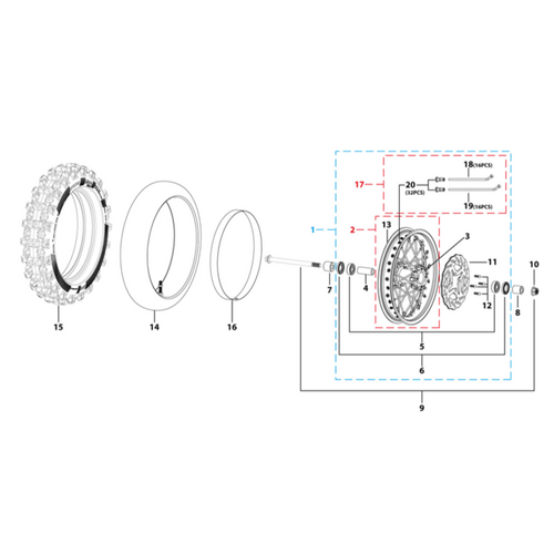 06 Front Wheel Assy