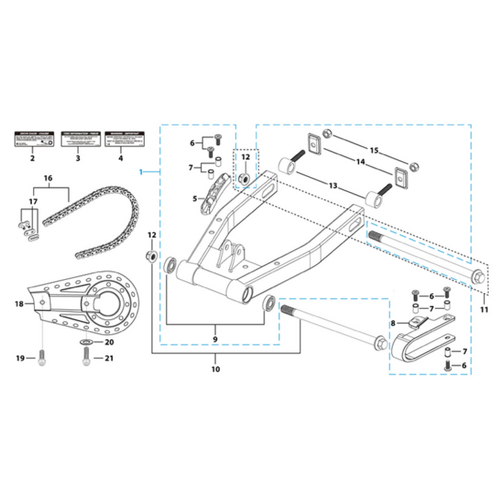 10 Swing Arm Assy