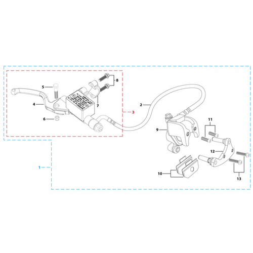 05 Front Brake Assy