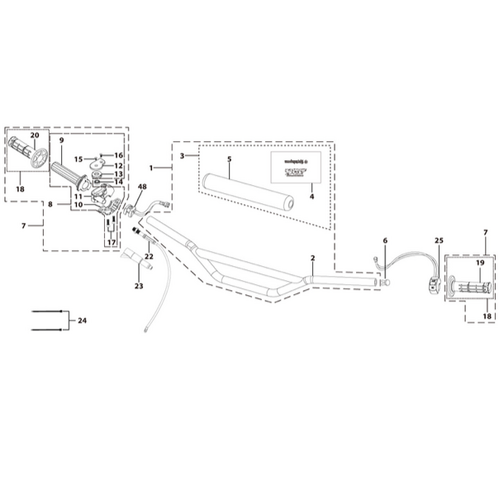 01 Handle Bar Assembly