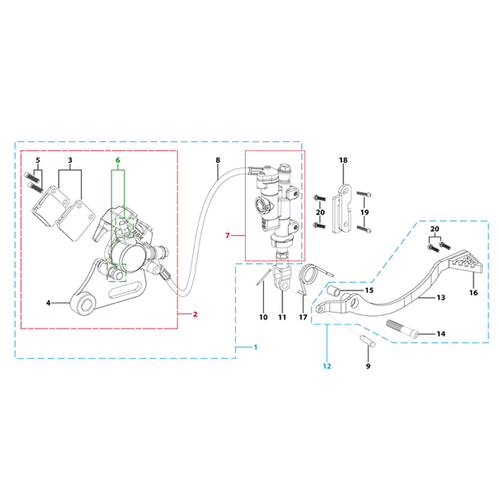 12 Rear Brake