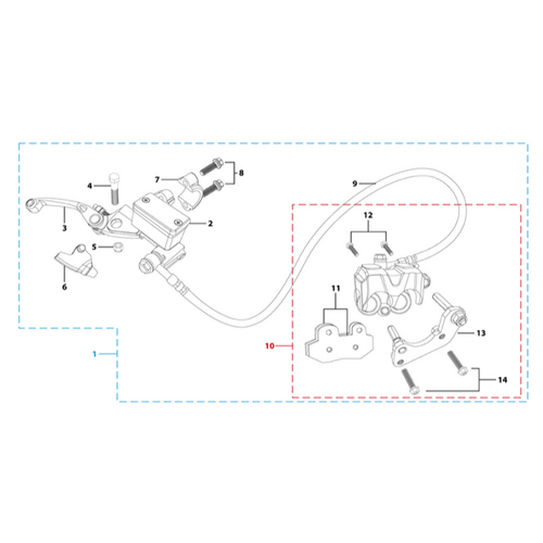 05 Front Brake Assy