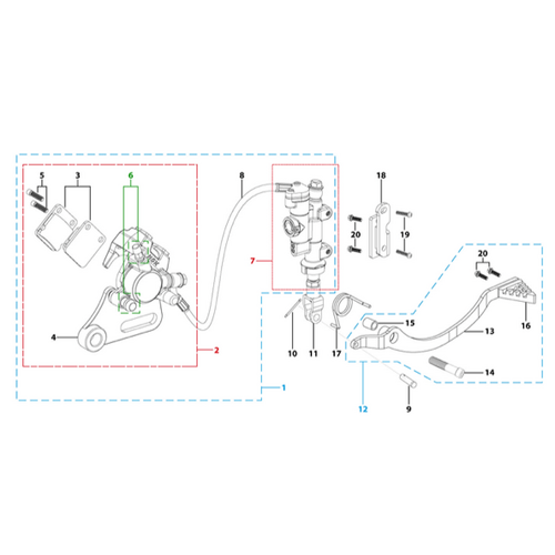 12 Rear Brake