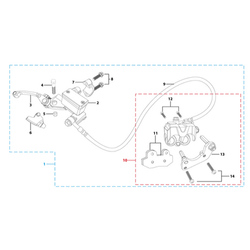 05 Front Brake Assy