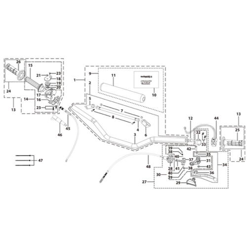 01 Handle Bar Assembly