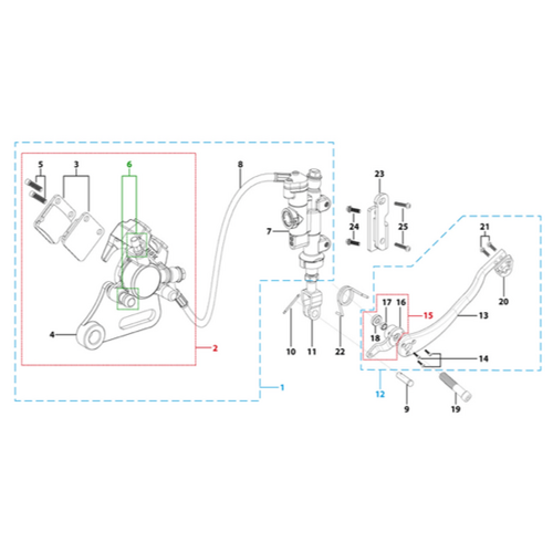 12 Rear Brake