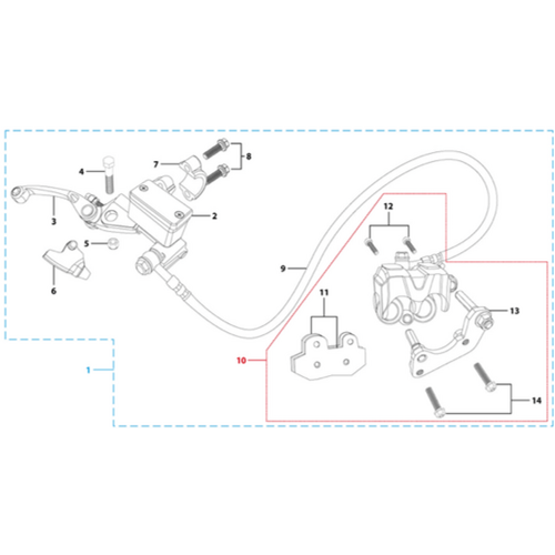 05 Front Brake Assy