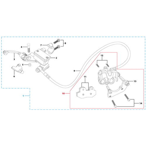 05 Front Brake Assy