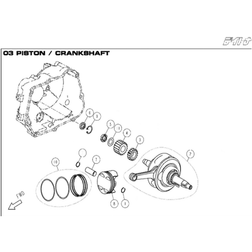 03 Piston / Crankshaft