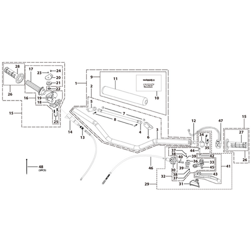 01 Handle Bar Assembly