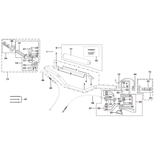 01 Handle Bar Assembly