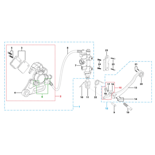 12 Rear Brake