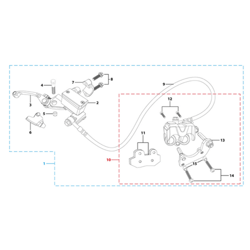 05 Front Brake Assy