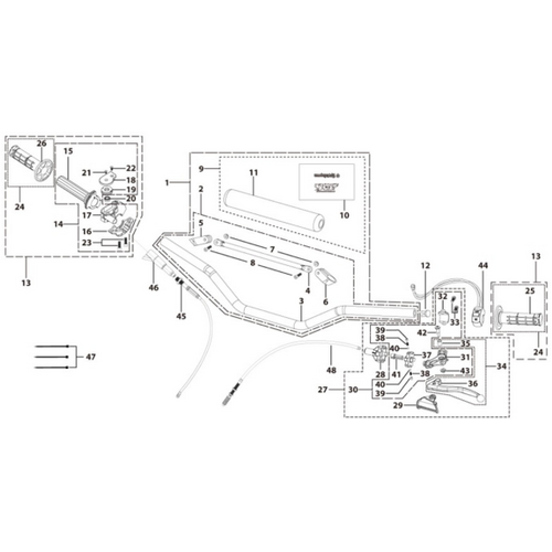 01 Handle Bar Assembly