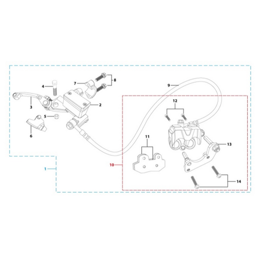 05 Front Brake Assy