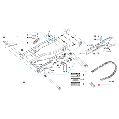 10 Swing Arm Assy