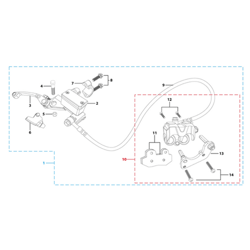 05 Front Brake Assy