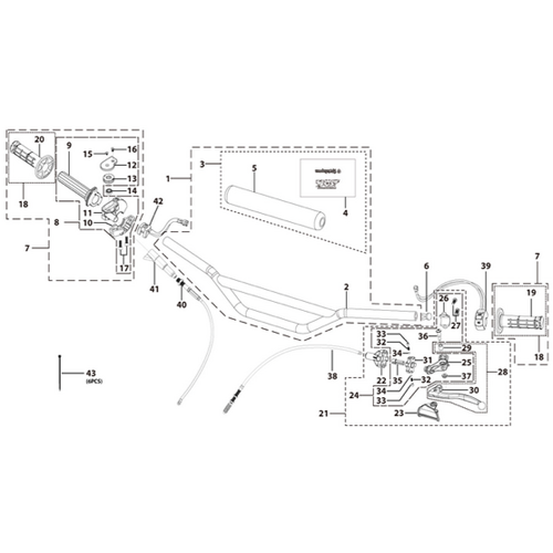 01 Handle Bar Assembly