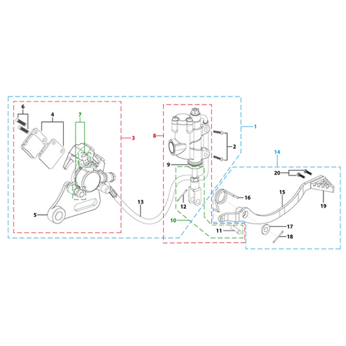 12 Rear Brake