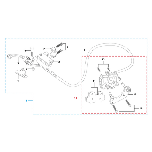 05 Front Brake Assy