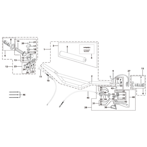 01 Handle Bar Assembly