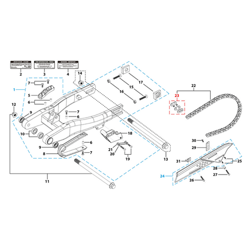 10 Swing Arm Assy