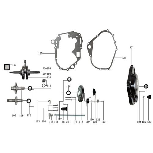36 Crankshaft / Transmission
