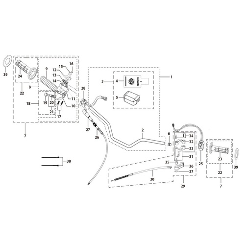01 Handle Bar Assembly
