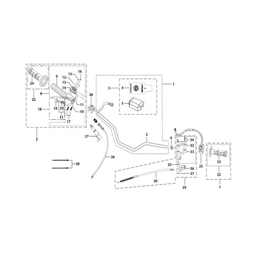 01 Handle Bar Assembly