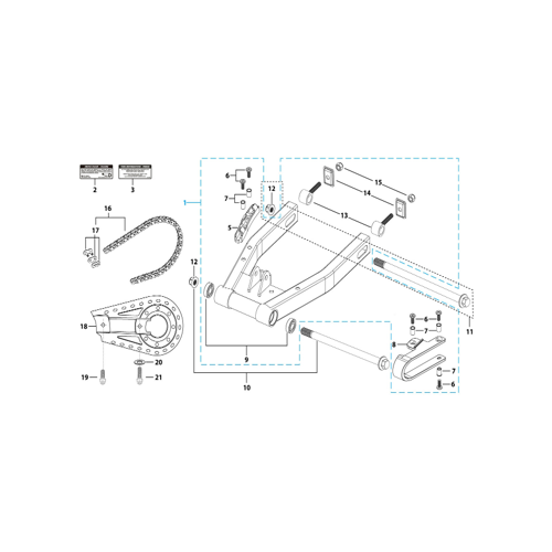 10 Swing Arm Assy