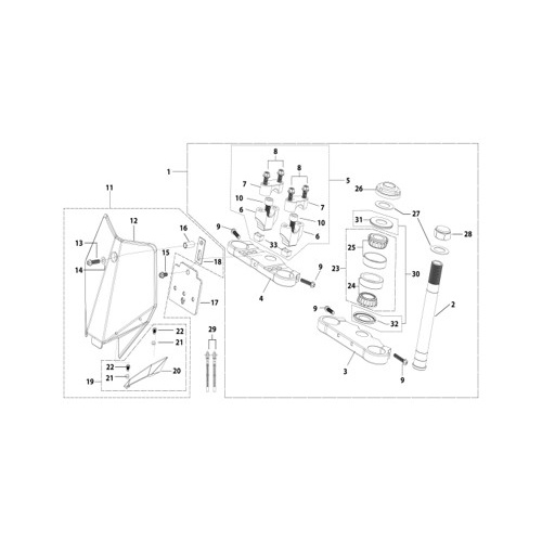 02 Steering Stem Assembly