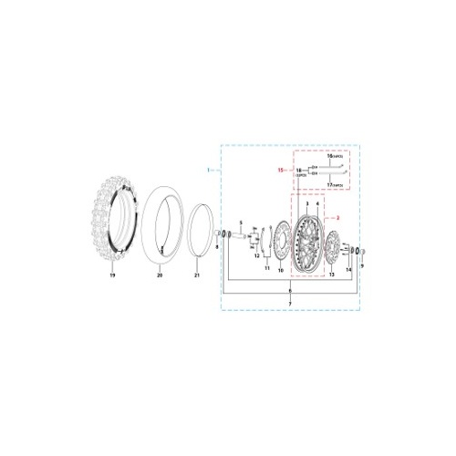 10 Rear Wheel Assy