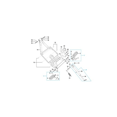 08 Foot Peg Assy