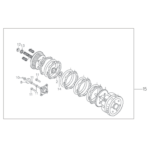 40 Clutch Component Part 