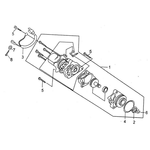 45 Starting Motor