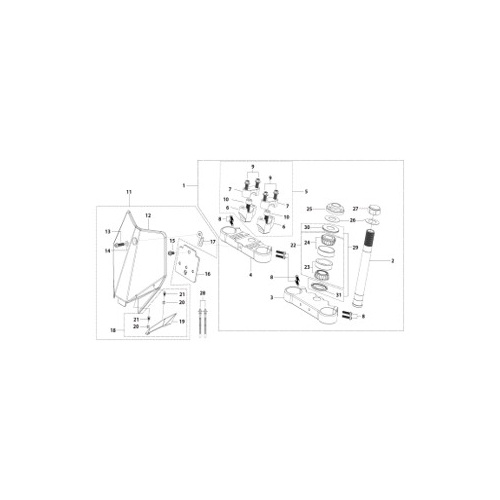 02 Steering Stem Assembly