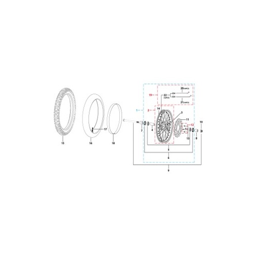 06 Front Wheel Assy