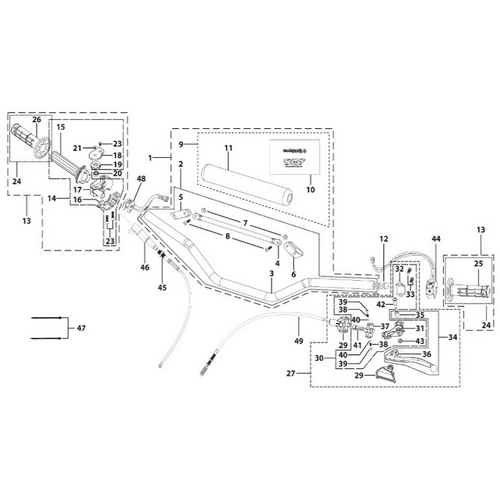 01 Handle Bar Assembly