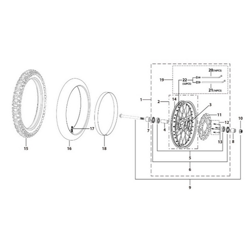 06 Front Wheel Assy