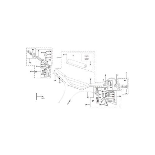 01 Handle Bar Assembly