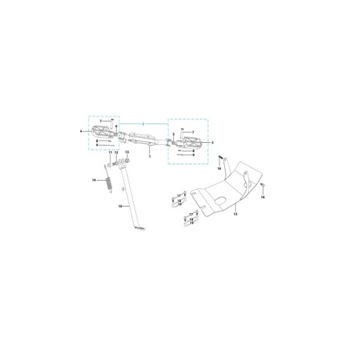 09 Foot Peg Assy