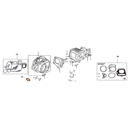 30 Cylinder Head / Cycliner Body