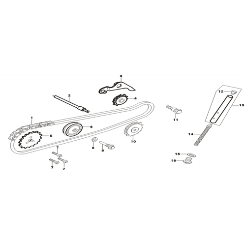 33 E-4 Cam Chain / Tensioner