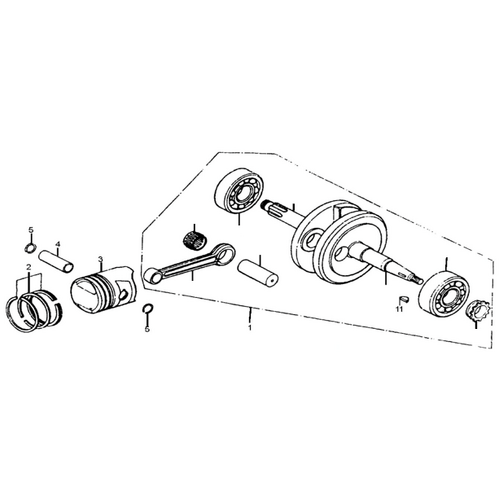 38 Crankshaft / Piston