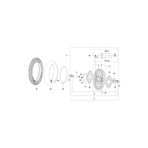11 Rear Wheel Assy