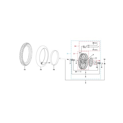 06 Front Wheel Assy