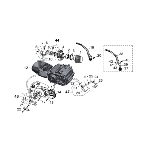 18 Engines / Carbi / Air Filter