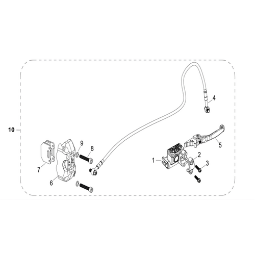 05 Front Brake Assy