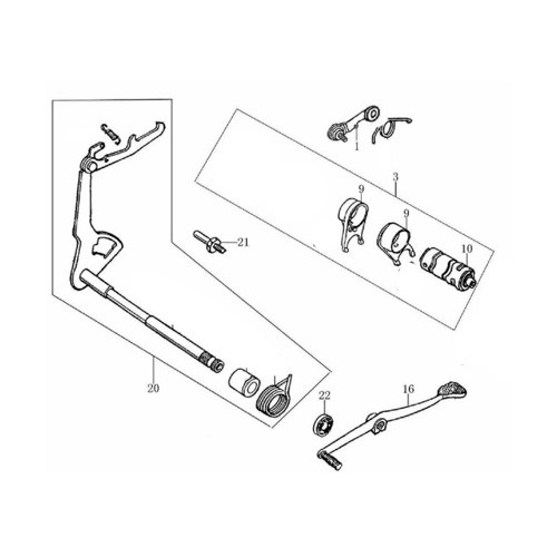 39 Gearshift Mechanism