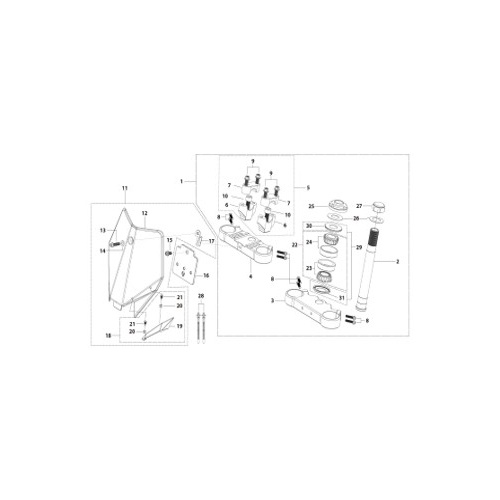 02 Steering Stem Assembly